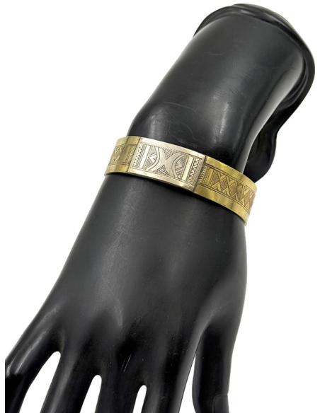 BRAZALETES TUAREG DORADOS Y PLATEADOS ANCHOS | JOYAS UNISEX