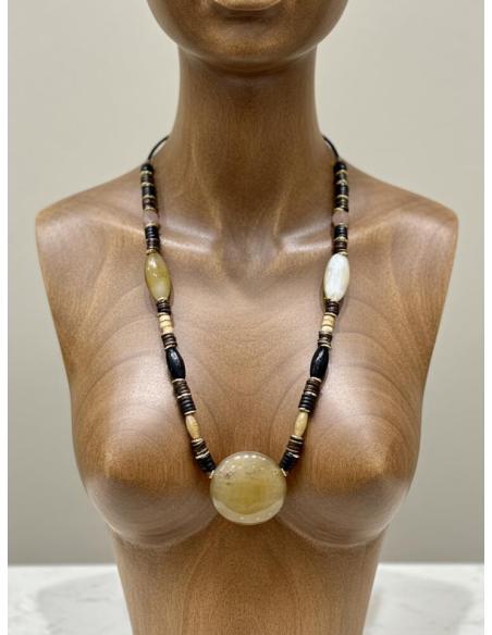 COLLAR FONDO DE ARMARIO EN MARRON NEGRO Y CAMEL | MODA MUJER