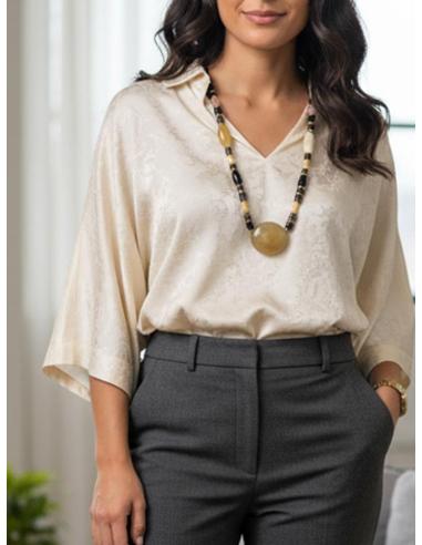 COLLAR FONDO DE ARMARIO EN MARRON NEGRO Y CAMEL | MODA MUJER