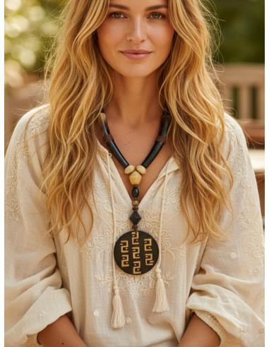 COLLARES ASTA AFRICANOS ESTILO TRIBAL PARA MUJER | MODA ETNICA CHIC