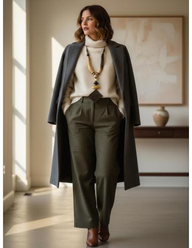 COLLARES TRIBALES DE ASTA BEIGE DORADOS Y NEGROS | JOYA AFRICA