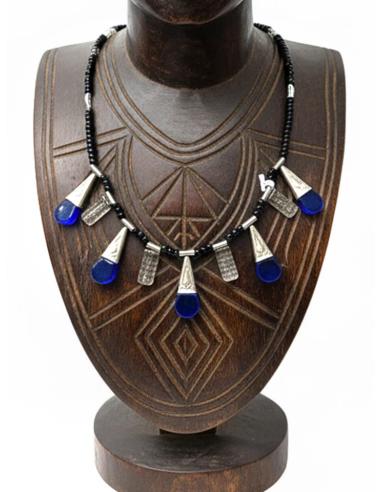 COLLARES UNISEX BOHEMIOS NEGROS DE ESTILO TRIBAL | JOYAS TUAREG