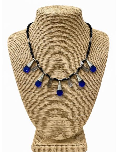 COLLARES UNISEX BOHEMIOS NEGROS DE ESTILO TRIBAL | JOYAS TUAREG