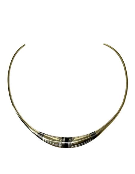 COLLARES UNISEX PLATEADOS JOYAS TUAREG CON MADERA | ESTILO TRIBAL