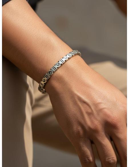 PULSERAS HOMBRE ESTILO TRIBAL ETNICO ALMA TUAREG | JOYAS UNICAS
