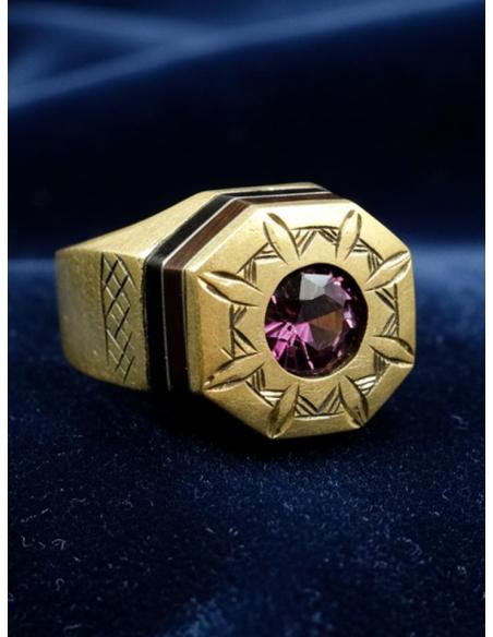 SELLOS DORADOS DE HOMBRE ESTILO TRIBAL TUAREG | ANILLOS UNICOS