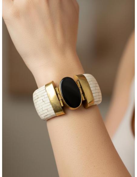 PULSERAS MUJER HUESO PIEDRA