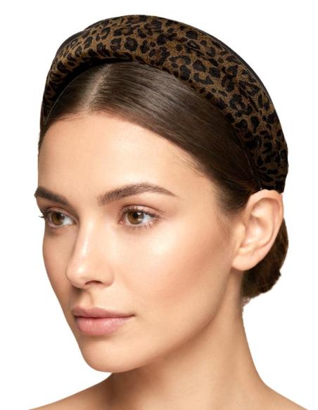 DIADEMAS MUJER ANIMAL PRINT EN MARRON Y NEGRO | MODA CASUAL