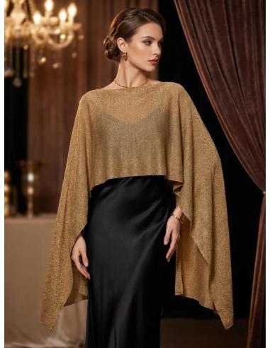 CAPAS BRONCE PARA INVITADAS DE BODAS Y FIESTAS | MODA MUJER