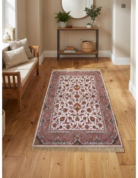 DECORACION SUELO DEL HOGAR ALFOMBRAS ROSAS
