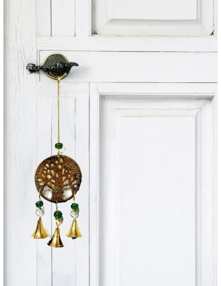 DECORACION MOVIL COLGANTE CON ARBOL DE LA VIDA | EL JARDIN DEL DESEO