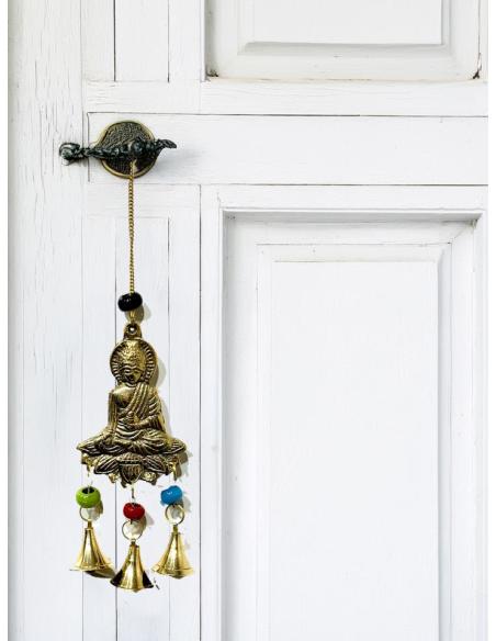DECORACION MOVIL COLGANTE CON BUDA DORADO | EL JARDIN DEL DESEO