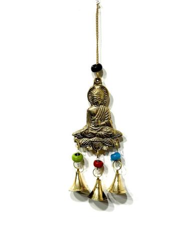 DECORACION MOVIL COLGANTE CON BUDA DORADO | EL JARDIN DEL DESEO