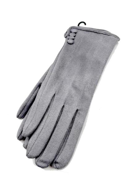 GUANTES CORTOS GRISES IDEALES PARA LOS DIAS FRIOS | ACCESORIOS MODA MUJER