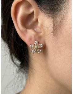 PENDIENTES FIESTA DE CLIP PLATEADOS O DORADOS | PINZA PELLIZCO 2