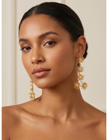 PENDIENTES SOFISTICADOS LARGOS CON PERLITAS | INVITADA BODA Y EVENTOS