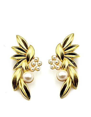 PENDIENTES PARA BODAS DORADOS CON...