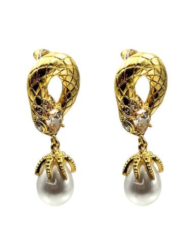 PENDIENTES PARA BODAS CON PERLAS Y PEDRERIA BRILLO | INVITADA Y MADRINA