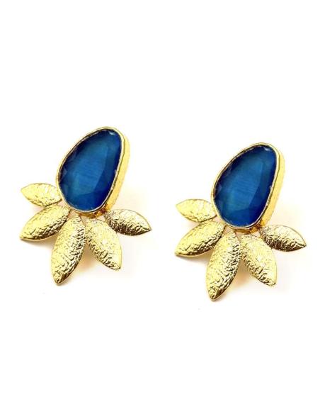 PENDIENTES AZULES COQUETOS DE INVITADA Y MADRINA | BODA DIA Y NOCHE