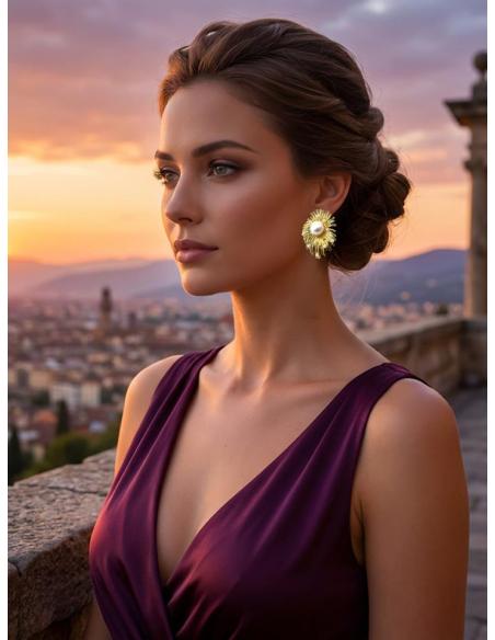 PENDIENTES CON PERLAS ELEGANTE DISEÑO CORTO | INVITADAS BODAS