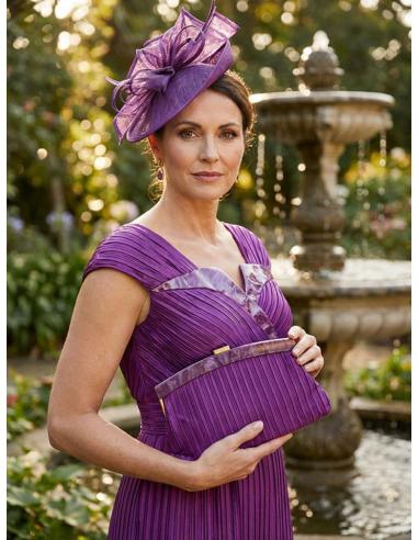 BOLSOS MORADOS ELEGANTES DE BODA Y NOCHE | INVITADA Y MADRINA