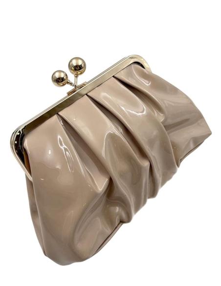 BOLSOS FIESTA BEIGE GRAN CAPACIDAD ESTILO VINTAGE | BOLSOS BODA