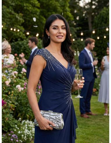 BOLSOS MUJER DE FIESTA PLATEADOS ENVEJECIDOS | BOLSOS DE NOCHE