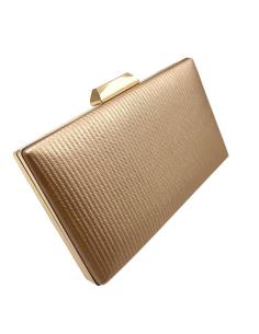 BOLSOS FIESTA ORO ROSA CLUTCH ELEGANTE PARA BODAS | INVITADA MADRINA