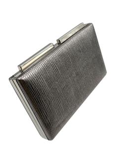 CLUTCH PLATEADO EFECTO ENVEJECIDO PARA INVITADAS | BOLSOS FIESTA