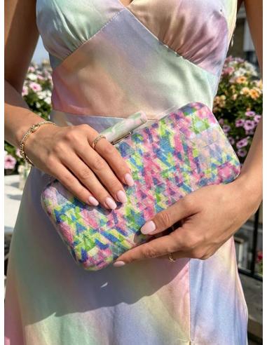 BOLSOS MULTICOLORES DE FIESTA Y BODA | CLUTCH INVITADA Y MADRINA