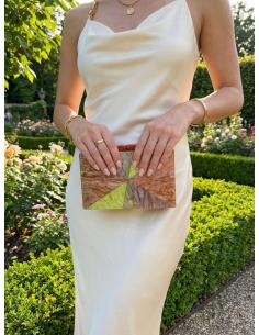 BOLSOS DE FIESTA ESTILO CAREY NARANJAS Y AMARILLOS | CLUTCH BODA 2