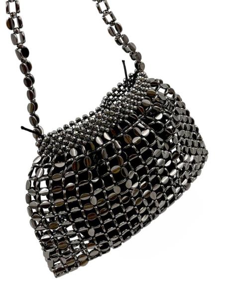 BOLSOS PLATA ENVEJECIDA DE FIESTA Y NOCHE | MODA MUJER