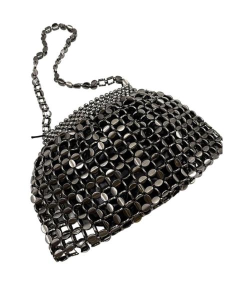 BOLSOS PLATA ENVEJECIDA DE FIESTA Y NOCHE | MODA MUJER