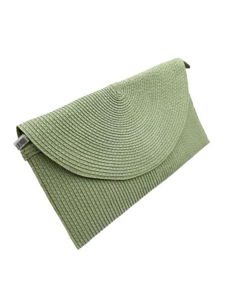 BOLSOS VERDES CLARO CARTERAS PARA EL VERANO | ESTILO RAFIA
