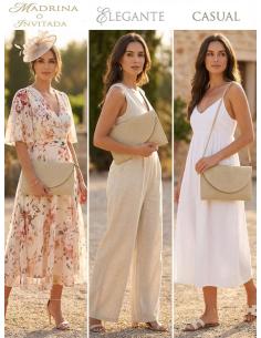 BOLSOS BLANCOS VERANIEGOS CARTERAS MUJER | RAFIA DE MODA 2
