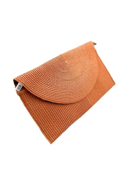 BOLSOS NARANJAS DE MUJER CARTERAS PARA EL VERANO | ESTILO RAFIA