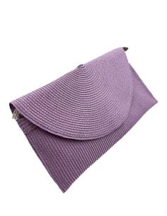 BOLSOS MORADOS MALVA CARTERAS PARA EL VERANO | ESTILO RAFIA
