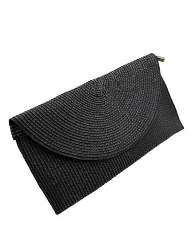 BOLSOS NEGROS DE MUJER CARTERAS PARA EL VERANO | ESTILO RAFIA
