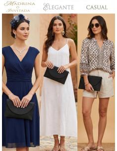 BOLSOS NEGROS DE MUJER CARTERAS PARA EL VERANO | ESTILO RAFIA 2