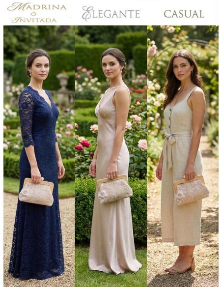 BOLSOS ROSAS DE RAFIA PARA INVITADAS DE BODAS | ACCESORIOS VERANO