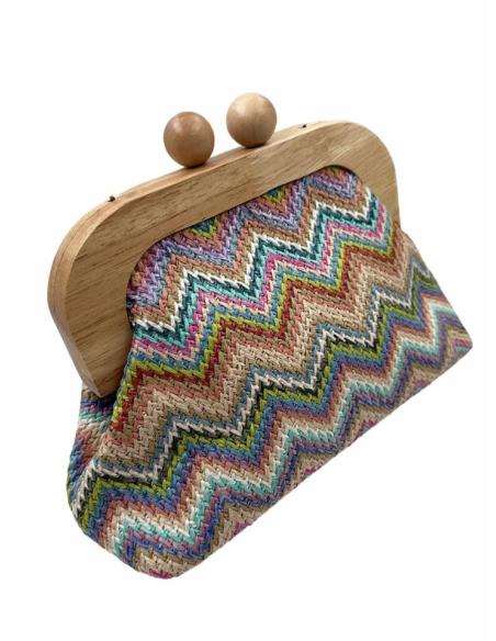 BOLSOS RAFIA EN MULTICOLOR PARA INVITADAS DE BODA | PLAYA Y CAMPESTRE