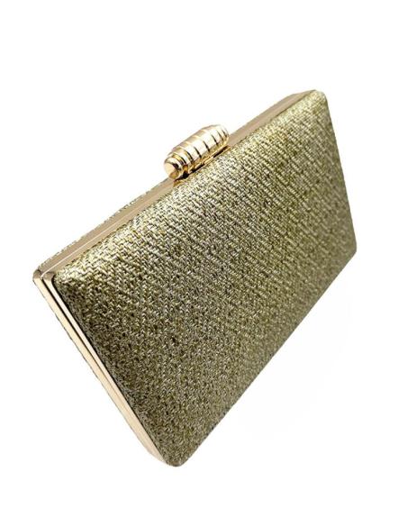 BOLSOS DE FIESTA DORADOS CLUTCH MODA PARA INVITADA | COLECCION RAFIA BODAS