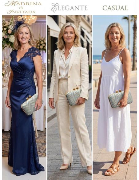 CLUTCH RAFIA AZUL CLARO Y BEIGE PARA BODAS VERANO | BOLSOS INVITADA