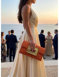 BOLSOS ROJOS CARTERA PEQUEÑA EXQUISITA DECORACION | INVITADA BODA 2