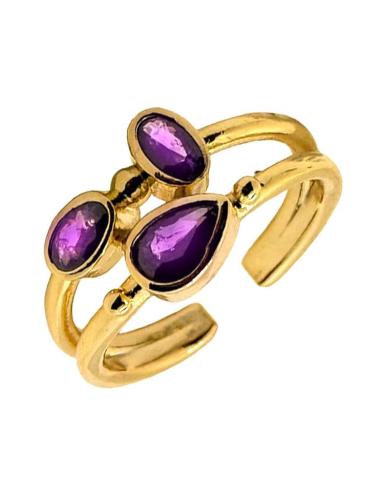 ANILLOS DE MUJER CON PEDRERIA ELEGANTE | BODA Y BAUTIZO
