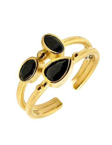 ANILLOS DE MUJER CON PEDRERIA ELEGANTE | BODA Y BAUTIZO