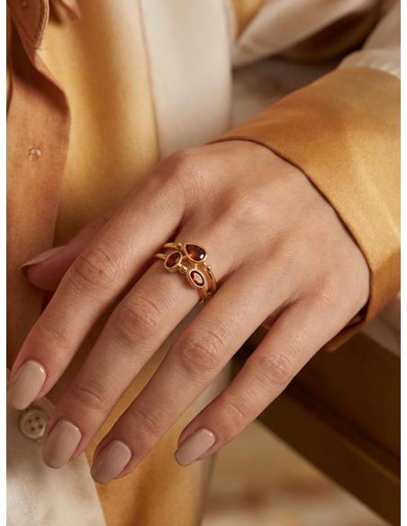 ANILLOS DE MUJER CON PEDRERIA ELEGANTE | BODA Y BAUTIZO
