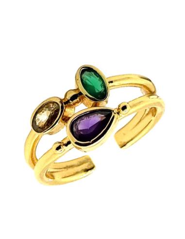 ANILLOS DE MUJER CON PEDRERIA ELEGANTE | BODA Y BAUTIZO