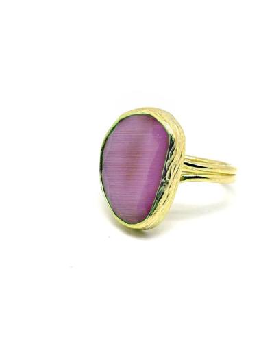 ANILLOS PIEDRA PARA MUJER ESPECIAL BODA Y EVENTO | BAÑO DE ORO