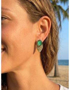 PENDIENTES PEQUEÑOS FORMA DE PICA | ELGANCIA SUBLIME